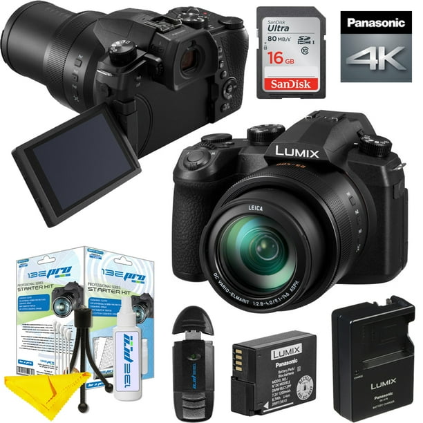 Panasonic Lumix DMCFZ1000 II Digital Camera+ BuzzPhoto Basic