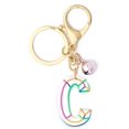 thumbnail image 1 of Letter Keychain,26 Letters A-Z Decorative Letter Keychain,Name Keychain for Women Girls Men Teenager Gift, 1 of 2
