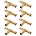 thumbnail image 4 of 8 Pcs Connecteurs de Tuyaux Ronds en Cuivre pour Outils de Plomberie CNC, 4 of 9