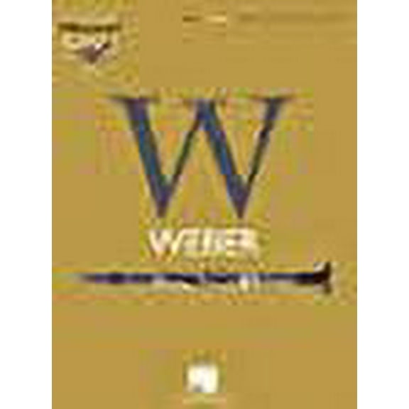 Hal Leonard Weber: Clarinet Concerto No.1In F Minor, Op.73 Classical Play-Along Book/CD Vol.14