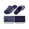 thumbnail image 2 of DL Adjustable Mens Slippers Memory Foam Open Toe House Slippers, 2 of 7