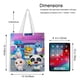 thumbnail image 5 of Babybus / Baby Bus Bolso de tela con estampado de lienzo para mujer, bolsa de compras reutilizable y estética, con cremallera interior, regalo para mujer,40*45cm., 5 of 6
