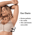 thumbnail image 4 of Brasier Corrector de Postura y Postquirurgico Velvet Beige 32 Hecho en Colombia, 4 of 7