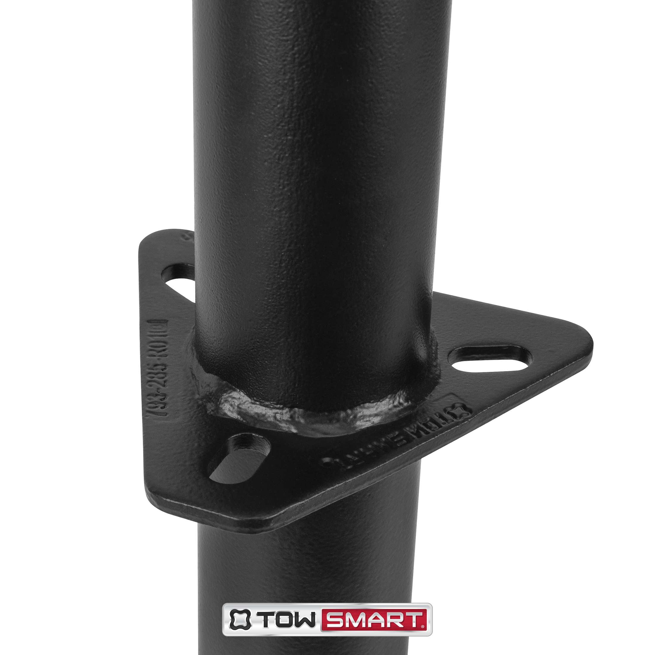 TowSmart Top Wind A-Frame Jack, 15in Lift, 2000lb, 793, Black, 1 Each