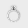 thumbnail image 4 of 5 Carat Beautiful Round Shape IGI Certified Lab Grown Diamond Engagement Ring for Ladies Solid 18K White Gold (E/VVS2) Size 9 by Diamond-Capitals, 4 of 8