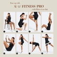 thumbnail image 3 of AURA Fitness Pro Pilates Kit for At-Home Workouts with Magic Circle Ring Ball 1lb Ankle/Wrist Weights Resistance Bands & Grip Socks for Full-Body Toning Core Strength Home Gym Travel Size, 3 of 8