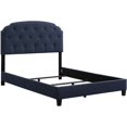 thumbnail image 4 of Pulaski Accentrics Home Fabric Upholstered Queen Panel Bed in Blue, 4 of 6