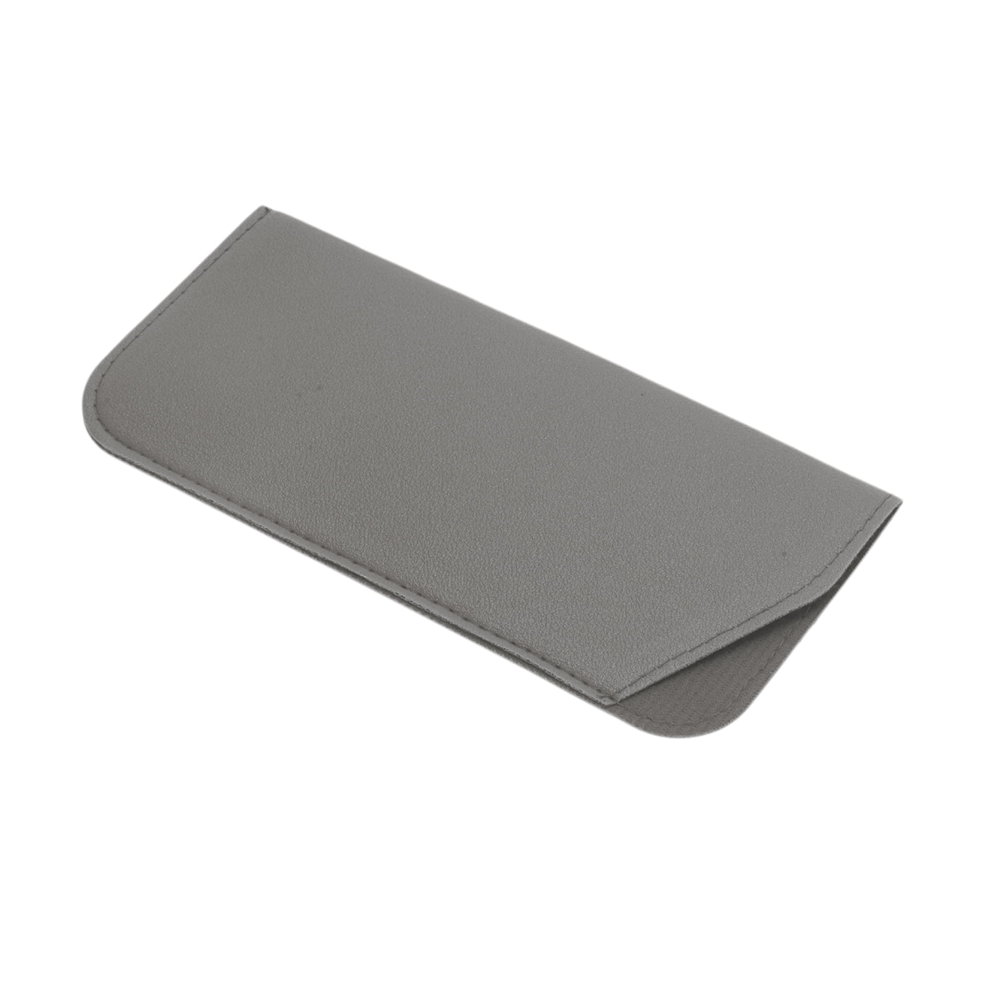 Unique Bargains Eyeglass Pouch Portable Eyeglasses Storage 1 Pc Deep Gray