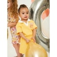 thumbnail image 4 of Disney Toddler Girls Mickey Mouse Floral Print Retro Dress, Sizes 2 Toddler-18 Months, 4 of 14