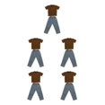 thumbnail image 1 of ZheElen Action Figurine Military Suits 12 Inch Accessories Style 12 5Set, 1 of 6