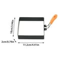thumbnail image 3 of Stainless Steel Square Egg Rings For Griddle Non Stick Cooking Utensils With Silicone Handles Oil Brush & Egg Separator For Frying Eggs Omelets Pancakes Breakfast, 3 of 7