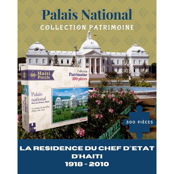 Haiti Puzzle/Heritage Collection - The National Palace - Port au Prince, west of Haiti/Excellent Gift idea…