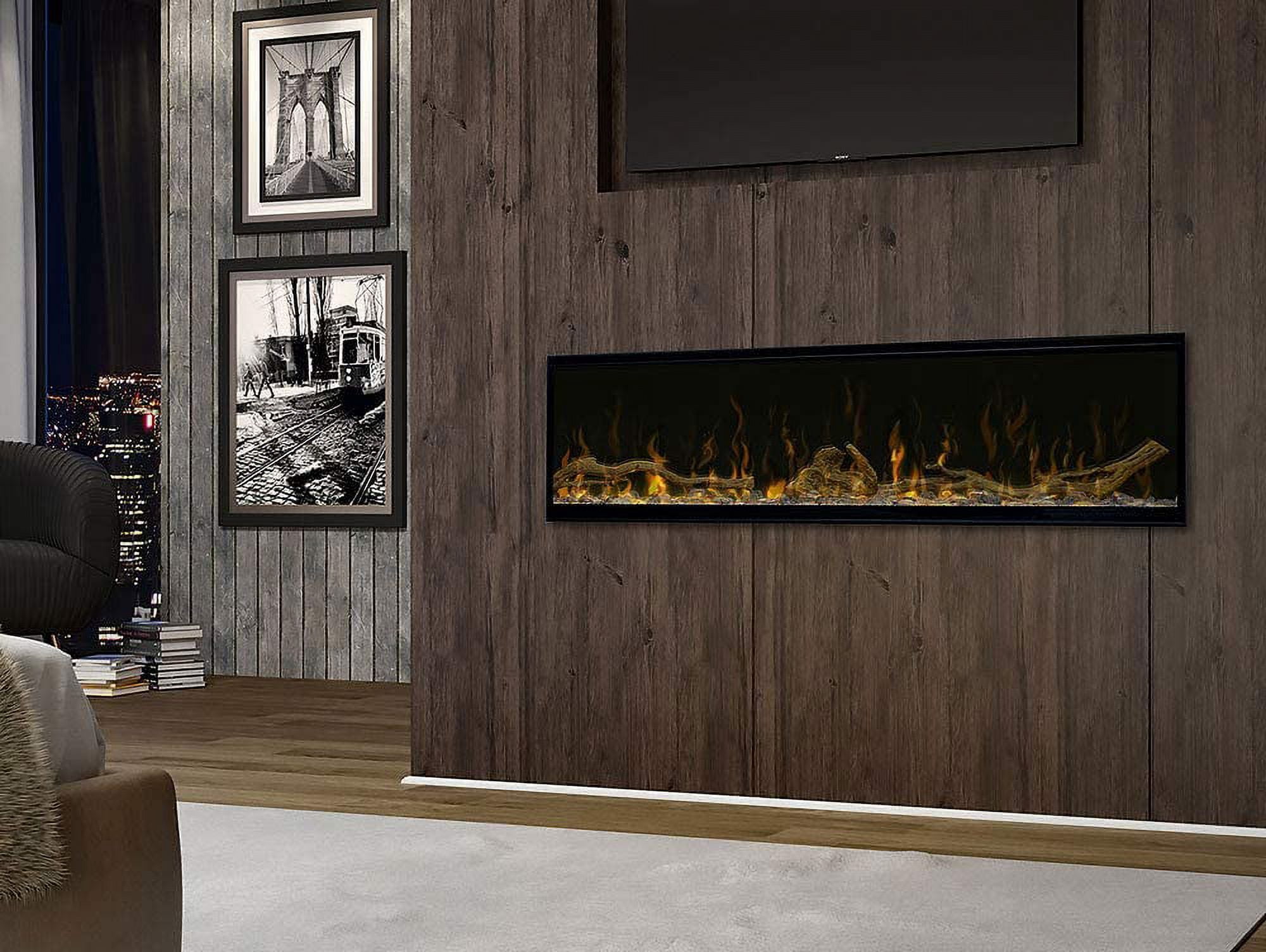 Dimplex Ignite XL 50-In Electric Fireplace w/ Driftwood Log Kit -  Walmart.com