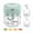 Light Green, variant on Zjunqe 250ML Electric Food Choppe, Mini Portable Veggie Choppers, Garlic Grinder Masher Onion Chopper, Blender to Vegetable, Food Processor for Ginger, Chili, Fruit, Meat, etc