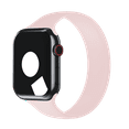 thumbnail image 6 of Open Box Apple Watch Silicone Solo Loop 44mm 45mm 46mm 49mm Series 3 4 5 6 7 8 SE Size: 7 Chalk Pink, 6 of 8
