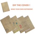 thumbnail image 5 of 5 Pack Journal Notebook Blank Sketch Notebooks for Travelers, Students, 5 of 5