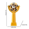 thumbnail image 3 of 2026 Soccer Themed Handheld Fan, Portable USB Rechargeable Mini Fan with Lanyard, 3 Speeds Personal Cooling Gift for Sports Fans, Stadium and Outdoor Events, 3 of 7