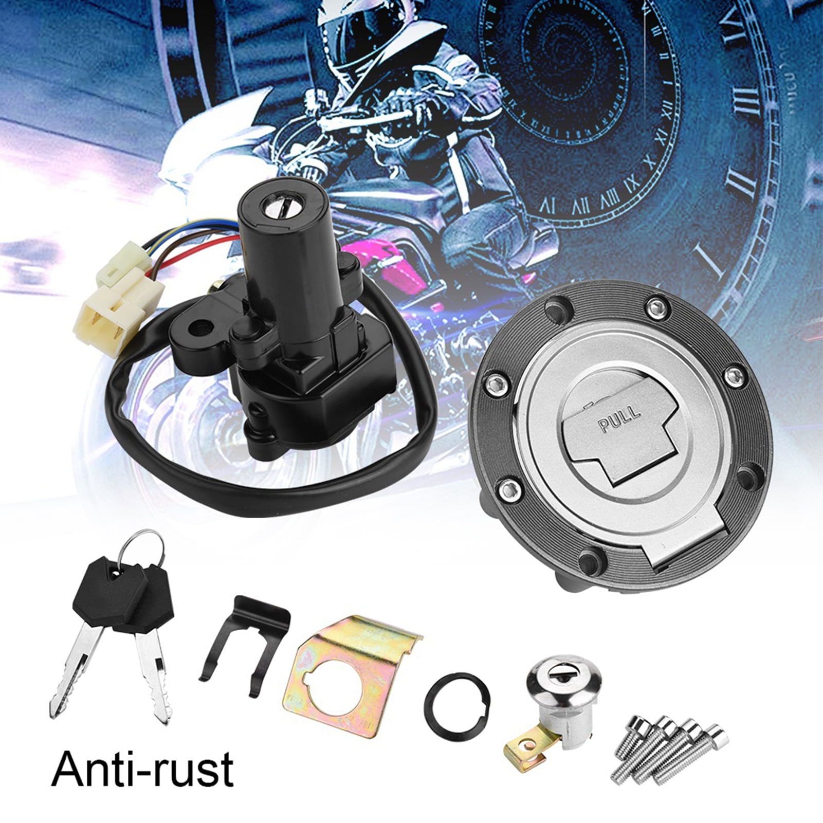 Kit de verrouillage avec clé CDI Neiman pour Yamaha FJR ABS 1300 (2008 - 2012