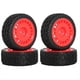 thumbnail image 1 of 4 Piezas de Neumáticos de de 68 mm, Neumáticos de Goma para XV01 XV02 TT01 TT02 PTG-2 1/10 RC, Piezas de Actualización de Coche de Carreras de Rojo, 1 of 5