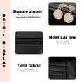 thumbnail image 3 of Bolsa de cosméticos de viaje, bolsa organizadora de maquillaje, bolsa de aseo para almacenamiento con espacio dividido ajustable, 3 of 5
