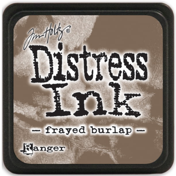 Distress Mini Ink Pad-Frayed Burlap