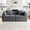 Grey, variant on Eyisean 72.4" Chenille Modular Sectional Sofa, 6 Seater Convertible Sleeper Sofa Bed with Storage Pocket & Cushion, Anti-Slip, Comfy Floor Boneless Couch for Living Room, No Assembly Required