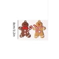 thumbnail image 2 of 12pcs Gingerbread Man Ornaments for Christmas Tree Wooden Cute Gingerbread Hanging Christmas Decor ndoor Ginger Bread Man Crafts Decorative Pendant for Xmas Tree Winter Home Wall Holiday Supplies, 2 of 7