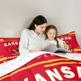 thumbnail image 5 of jejeloiu Boys American Football Queen Comforter Set,Rugby Helmet Bedding Sets,Kansas City Bedding Comforter Set For Teens Boys,Ultra Soft Home Decor Reversible,3pcs, 5 of 8