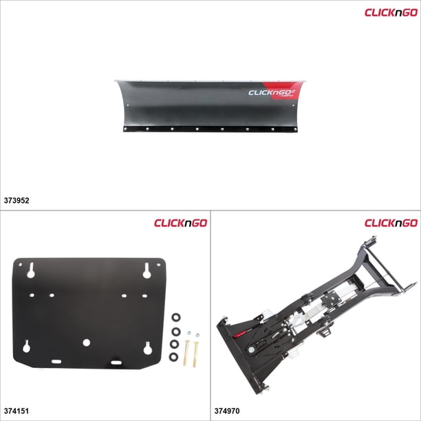 Clickngo Gen 2 Utv Plow Kit 54 Can Am Maverick Trail 800 19 Black Titanium Gray Kk 6 Walmart Com Walmart Com