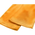 thumbnail image 3 of Long Opera Party 20s Satin Gloves Stretchy Adult Size Elbow Length,Orange, 3 of 4