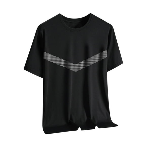 Taqqpue Men's Short Sleeve UPF 50+ T-Shirt Quick Dry Rash Guard Athletic Running Swim Top Tee Performance Water Shirts M-5XL