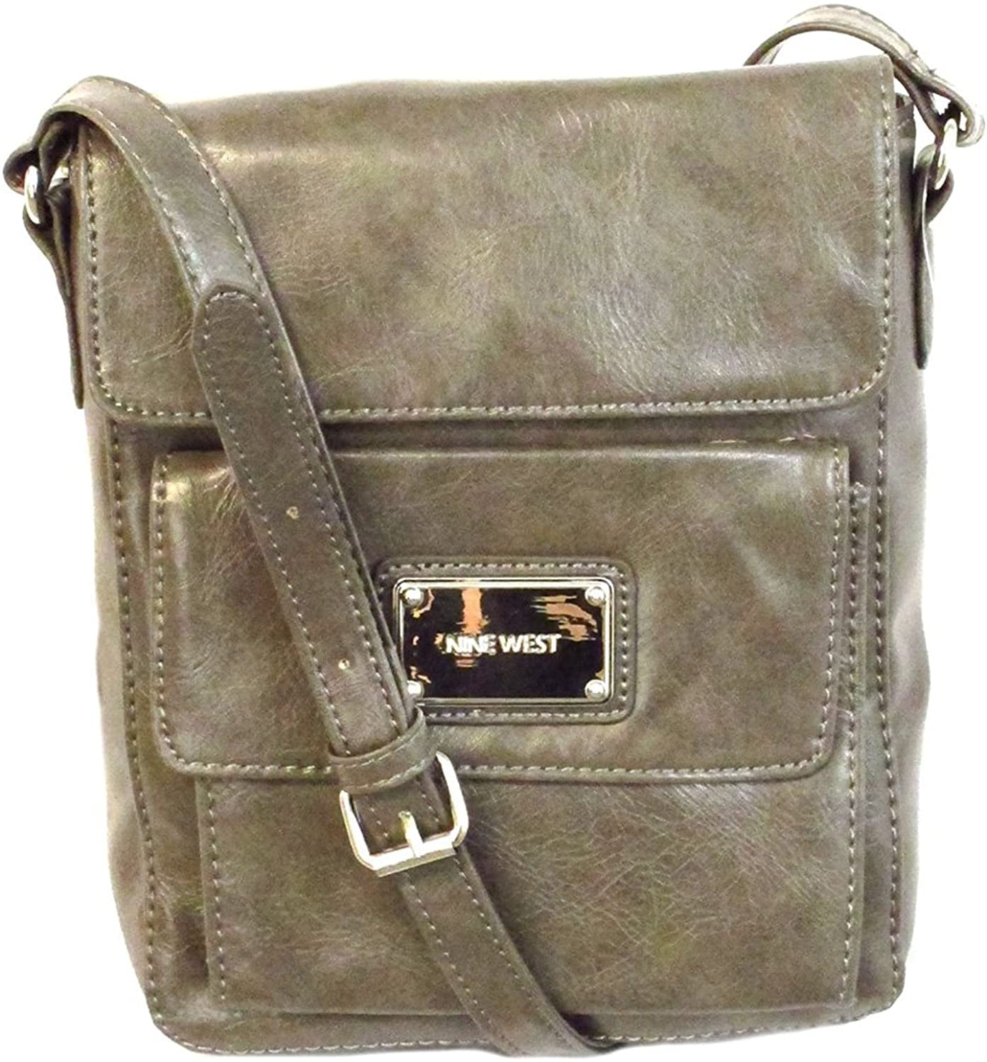 nine west grey purse