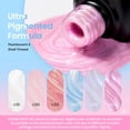 thumbnail image 3 of Esmalte de uñas en gel Beetles Pearl, 6 colores, purpurina brillante, 3 of 8