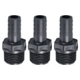 thumbnail image 1 of Adaptador de conector de tubo de rosca macho Uxcell UPVC de 12 mm 3, 1 of 5