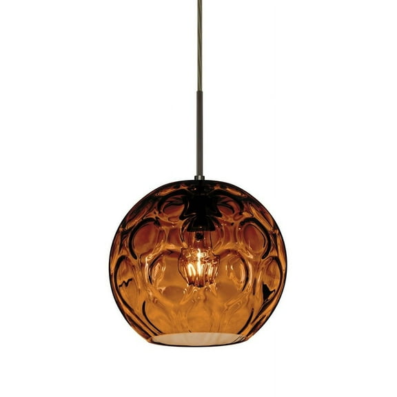 Bombay 1 - Light Satin Nickel/Silver Incandescent Pendant Light