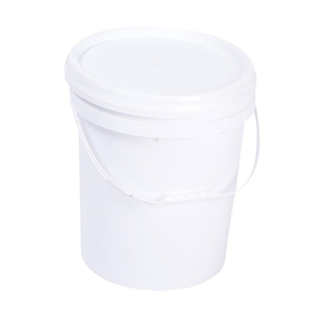 Tnarru All Purpose Pail Bucket with Handle and Lid 10L Oil Tub Container for Multipurpose Paint Water Car Washing Home Improvement