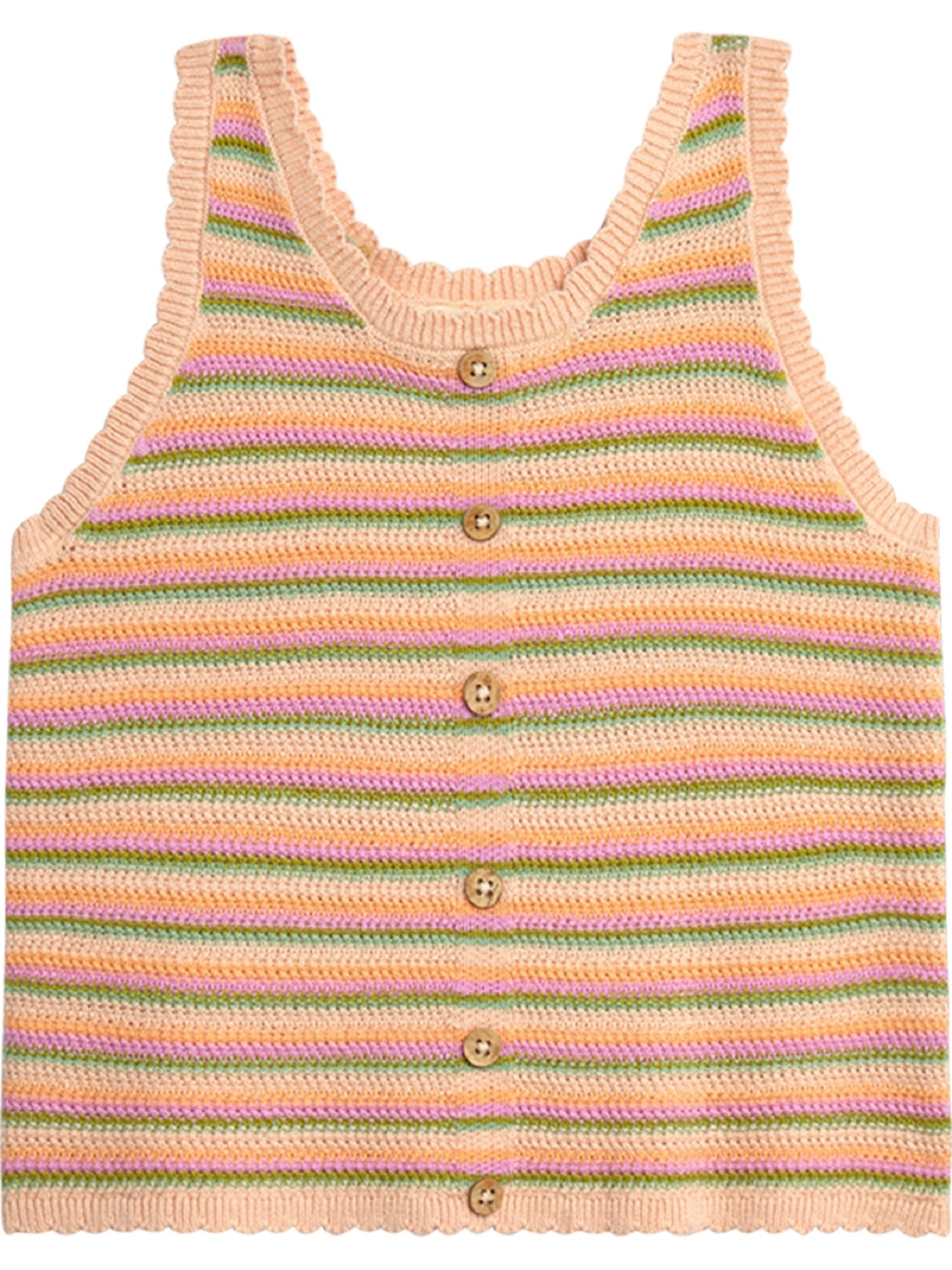 Jessica Simpson Girls' Cotton Crochet Tank Top and Skirt Set, 2-Piece, Sizes 4-12