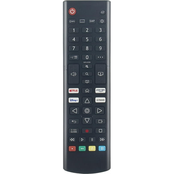 AKB76037601 Replaced Remote fit for LG Smart TV 43UP7560AUD 50UP7100ZUF 50UP7560AUD 55UP7100ZUF 55UP7560AUD 65UP7100ZUF
