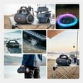 thumbnail image 5 of MIFA WildBox Portable Bluetooth Speaker,60W RMS Stereo Bluetooth 5.3 Wireless Speakers with 2 Subwoofers,2 Tweeters and LED Light, IPX7 Waterproof, 24H Playtime,BassUp Loud Speakers for Outdoor, 5 of 9