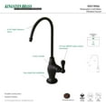 thumbnail image 2 of Kingston Brass KS3195AL Restoration Single Handle Water Filtration Faucet, Oil Rubbed Bronze, 2 of 4