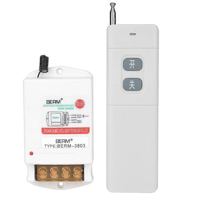 BERM Wireless Sensor Controller Electric Door Remote Control Switch for Agricultural Irrigation