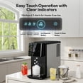 thumbnail image 4 of EUHOMY Chewable Nugget Ice Maker, 33 lbs Daily Ice Production, Compact Countertop Ice Machine, 4 of 10