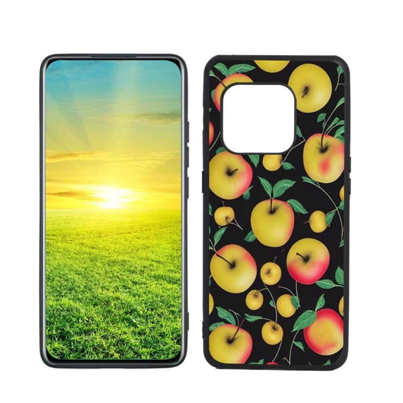 Yellow-Applesjpg-5 Phone Case, Degined for OnePlus 10 Pro 5G Case Men Women, Flexible Silicone Shockproof Case for OnePlus 10 Pro 5G