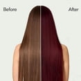 thumbnail image 3 of Dark Wine Red Hair Coloring Shampoo with Argan Oil for Gray Hair - 3-in-1 Burgundy Dye for Men & Women, Easy to Use 16.9 fl oz, 3 of 8