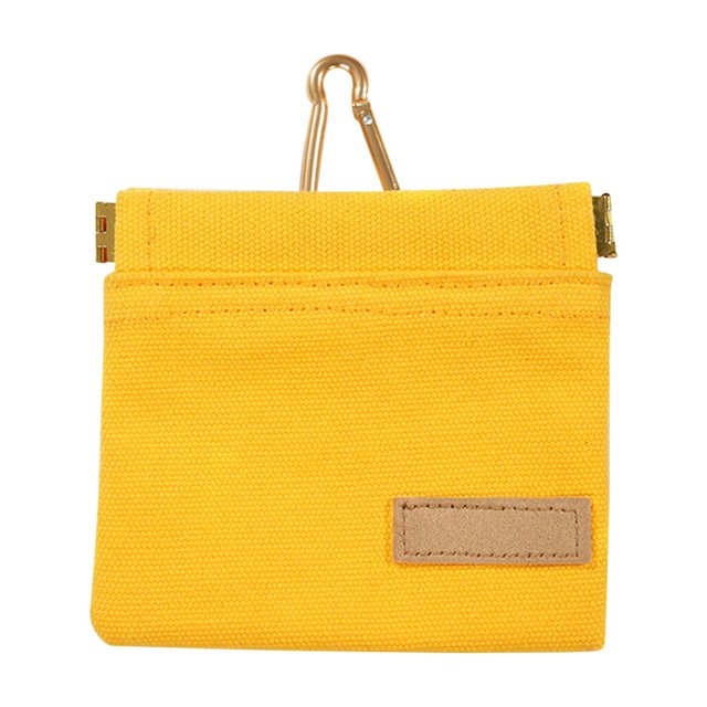 Pet Outing Canvas Dog Food Bag Magnetic Drawstring Feeding Bag Pet Training Snack Waist Bag Pet Supplies