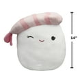 thumbnail image 2 of Squishmallows Original 14 inch Keina the Shrimp Sushi with Winking Eye - Child's Ultra Soft Plush Toy, 2 of 7