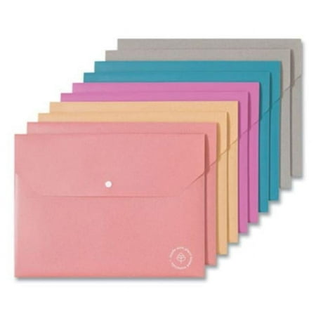 Ueco Letter Size Document Holder, Assorted Color - Pack of 10