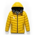 thumbnail image 5 of Hicidod Girls Heated Coat Rechargeable Electric Warming Puffer Heating Jacket Waterproof Hooded Thicken Boys Down Coats, 5 of 7