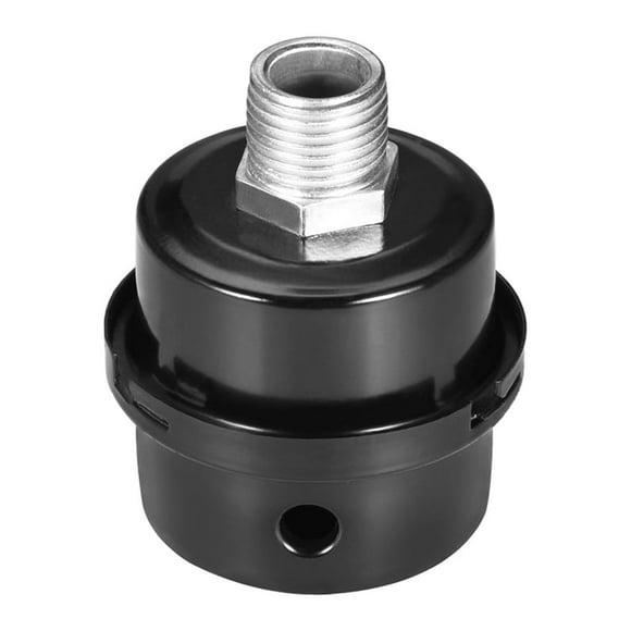 Unique Bargains Metal Air Compressor Filter Silencer,1/2 BSP 20mm Thread,2.91' Height,2.44' Dia