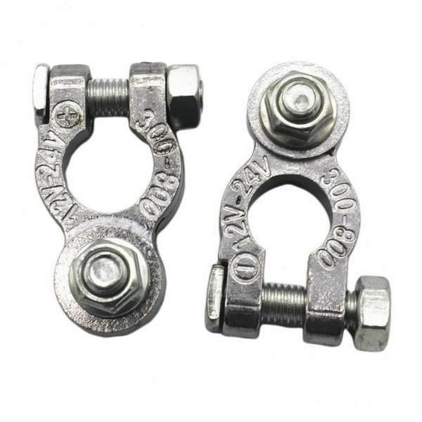 5x2pcs ocio batería terminales conectores abrazaderas coche furgoneta autocaravana 5 piezas